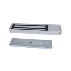 Chapa Magnética de 600 Lbs (272 Kg) / Montaje en Puerta Normal / Certificado CE /  Uso en Interior / Magnetismo Anti-residual