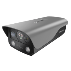 (HikFire) Cámara IP de Detección Térmica de Incendios / Detección de Llamas y Temperaturas Anormales / 4 Megapíxel (Lente Óptico) + 1 Megapíxel (Lente Térmico) / Compatible con Hik-Connect