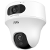 Turret PT  IP de doble lente de 6 Megapixel / Lente 2.8 mm / Dual Light (20 mts IR + 15 mts Luz Blanca) / Wi-Fi / IP54 / dWDR  / H.265 / Audio Bidireccional (Micrófono y Bocina) 