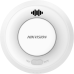 Detector de Humo Interlink con Funcion Hub / Doble Tecnología de Sensor de Luz / Alarma Auditiva 85dB / Batería de Litio 10 Años / Autoverificación / Compatible con Hik-Connect / Interconectable 30 Dispositivos