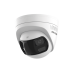 [PROTECCIÓN ACTIVA] Turret IP 6Megapixel / 2 Lentes de 2.8 mm (Imagen Panorámica 180°) / 30 mts IR / Exterior IP67 / Luz Intermitente y Alerta de Audio / Audio Bidireccional / ACUSENSE / WDR 120 dB / Micro SD