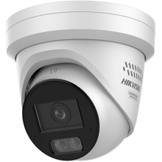 [Dual Light + 2 Micrófonos Integrados] Turret IP 8 Megapixel (4K) / Lente 2.8 mm / 30 mts Luz Blanca + 30 mts IR / ACUSENSE / Exterior IP67 / WDR 120 dB / PoE / ONVIF / Micro SD / Metal / ACUSEARCH