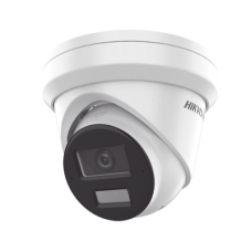 [Dual Light + 2 Micrófonos Integrados] Turret IP 8 Megapixel (4K) / Lente 2.8 mm / 30 mts Luz Blanca + 30 mts IR / ACUSENSE / Exterior IP67 / WDR 120 dB / PoE / ONVIF / Micro SD / Metal / ACUSEARCH