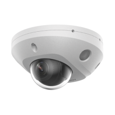 [Dual Light + 2 Micrófonos Integrados] Mini Domo IP 4 Megapixel / Lente 2.8 mm / 30 mts Luz Blanca + 30 mts IR / ACUSENSE / Exterior IP67 / IK08 /  WDR 120 dB / PoE / ONVIF / MicroSD / ACUSEARCH