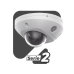 [Dual Light + 2 Micrófonos Integrados] Mini Domo IP 4 Megapixel / Lente 2.8 mm / 30 mts Luz Blanca + 30 mts IR / ACUSENSE / Exterior IP67 / IK08 /  WDR 120 dB / PoE / ONVIF / MicroSD / ACUSEARCH