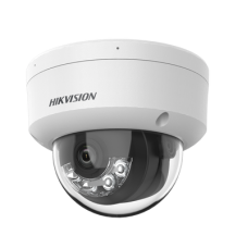 [Dual Light] Domo IP 4 Megapixel / Lente 2.8 mm / 30 mts IR + 30 mts Luz Blanca / Micrófono Integrado / Antivandálico IK08  / Exterior IP67 / H.265 / PoE / ONVIF / Micro SD