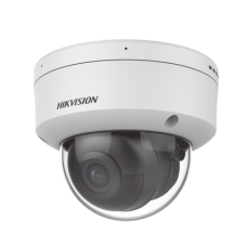 Domo IP 4 Megapixel / Lente 2.8 mm / 40 mts IR / Exterior IP67 / IK10 / Microfono Integrado / DARKFIGHTER / Audio y Alarma I/O / PoE / ONVIF / Micro SD / 4 Analíticos: AcuSense, Detección Facial, Conteo de Personas por Cruce y Zona