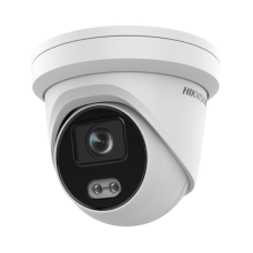 Turret IP 4 Megapixel / Imagen a color 24/7 / Lente 4 mm / Luz Blanca 40 mts / Exterior IP67 / Micrófono Integrado / WDR 120 dB / Audio y Alarma / Onvif / MicroSD