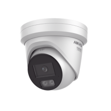 Turret IP 4 Megapixel / Imagen a color 24/7 / Lente 2.8 mm / Luz Blanca 40 mts / Exterior IP67 / Micrófono Integrado / WDR 120 dB / Audio y Alarma / Onvif / MicroSD