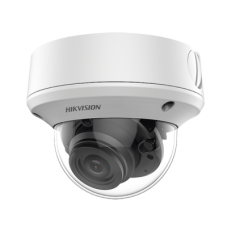 Domo TURBOHD 4K (8 Megapixel) / Lente Mot. 2.7 a 13.5 mm / 40 mts IR EXIR / IP67 / 12 Vcc / 24 VCA / TVI-AHD-CVI-CVBS / 9 a 15 Vcc