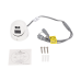 Ultra Mini Turret TURBO 2 Megapixel (1080p) / Gran Angular / Lente 2.8 mm / 20 mts IR EXIR / Exterior IP67 / 4 Tecnologías (TVI / AHD / CVBS) / dWDR / Color Blanco