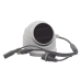 Turret TURBOHD 5 Megapixel / Lente 2.8 mm / Audio por Coaxitron / 30 mts IR EXIR / Exterior IP67 / 4 Tecnologías / dWDR