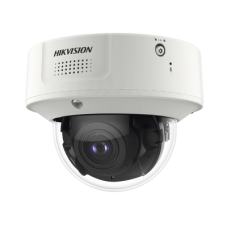 Domo IP 4 Megapixel / Lente Mot. 2.8 a 12 mm / 40 mts IR EXIR / IK10 / IP67 / H.265+ / WDR 140 dB / Captura Facial / DeepinView / Búsqueda por Atributos / 2 Micrófonos Integrados / Micro SD