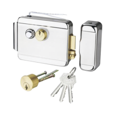 Cerradura Eléctrica Derecha o Izquierda con Botón de Salida Interconstruido