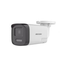 [Audio Bidireccional + Dual Light + ColorVu] Bala TURBOHD 4K (8 Megapixel) / Lente 2.8 mm / 40 mts IR EXIR + 40 mts Luz Blanca / Micrófono y Bocina Integrado / Exterior IP67 / Metal / dWDR