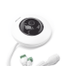 Mini Fisheye IP 5 Megapixel / Panorámica 180° - 360° / Microfono Integrado / 8 mts IR / Uso en Interior / PoE / Múltiples Vistas por iVMS-4200 / Alarmas I/O / Micro SD