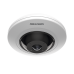 Mini Fisheye IP 5 Megapixel / Panorámica 180° - 360° / 8 mts IR / Interior / PoE / HEOP / ACUSENSE / Detección Facial / Microfono Integrado