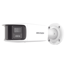 [ PROTECCIÓN ACTIVA ] Bala IP Panorámica 8 Megapixel / 180° / Lente 4 mm / Imagen a Color 24/7 / PoE / WDR 130° / IP67 / ACUSENSE / Protección Activa (Luz Estroboscópica y Alarma Audible) / 40 mts Luz Blanca / MicroSD