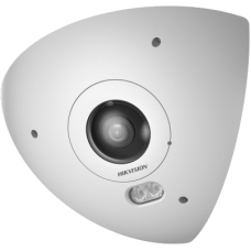 Cámara Fisheye Network DeepinView 6 MP / 360° Panorámica / 2560 × 2560 / IR 15 m (49.2 ft) / IP67 IK10 / Audio Bidireccional / Deep Learning / Heatmap / 20 Modos Visualización