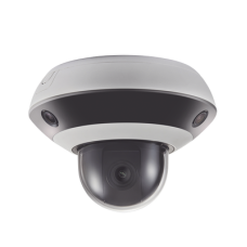 Mini Domo PanoVu 2 Megapixel / 1 PTZ 4X Zoom + 3 Lentes Panorámicos 360° / H.265 / 10 mts IR / Uso en Interior / PoE+ / dWDR / Micro SD Mini Domo PanoVu 2 Megapixel / 1 PTZ 4X Zoom + 3 Lentes Panorámicos 360° / H.265 / 10 mts IR / Uso en Interior / PoE+ / dWDR / Micro SD