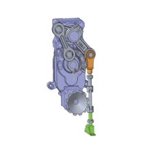 Motor con Mecanismo Derecho para Barreras Hikvision DS-TMG420-R Motor con Mecanismo Derecho para Barreras Hikvision DS-TMG420-R