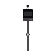 Kit ANPR / Cámara IP 2 Megapixel para Control de Acceso / Luz de Relleno Blanca + Pantalla de Visualización / Lente Motorizado 3.1 a 6 mm / Reconocimiento de Placas