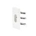 Montaje para Poste de cámaras Domo / Bala DS-2CD27XX / DS-2CD26XX