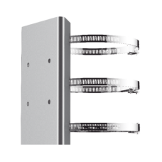 Montaje de Poste para PTZ / Acero Inoxidable / Compatible con PTZ HIKVISION