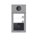 Videoportero IP 2 Megapixel / Llamada y Apertura Remota desde App Hik-Connect (requiere monitor) / PoE / Exterior IP65 + Antivandalico IK08 / 2 Departamentos / Apertura con Tarjeta / Soporta 2 Puertas y hasta 6 Monitores