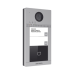 Videoportero IP 2 Megapixel / Llamada y Apertura Remota desde App Hik-Connect (requiere monitor) / PoE / Exterior IP65 + Antivandalico IK08 / 2 Departamentos / Apertura con Tarjeta / Soporta 2 Puertas y hasta 6 Monitores
