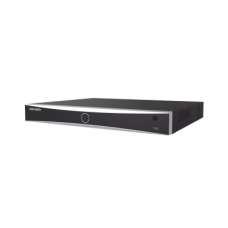 NVR 12 Megapixel (4K) / 16 canales IP / AcuSense (Evita Falsas Alarmas) / Reconocimiento Facial / 2 Bahías de Disco Duro / HDMI en 4K / Sin Puertos PoE+ / Alarmas I/O