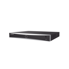 NVR 12 Megapixel (4K) / 32 canales IP / 16 Puertos PoE+ / Recocimiento Facial / AcuSense (Evita Falsas Alarmas) / 2 Bahías de Disco Duro / HDMI en 4K / Alarmas I/O / 300 Metros PoE Modo Extendido