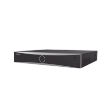 NVR 12 Megapixel (4K) / 16 canales IP / 16 Puertos PoE+ / AcuSense (Evita Falsas Alarmas) / Reconocimiento Facial / 4 Bahías de Disco Duro / Switch PoE 300 mts  / HDMI en 4K / Alarmas I/O