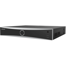 NVR 32 Megapíxel (8K) / 32 Canales IP / 16 Puertos PoE+ / ACUSENSE / ANPR / Conteo de Personas / Reconocimiento Facial / 4 Bahías de Disco Duro / Soporta POS / Alarmas I/O
