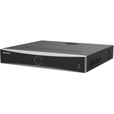 [Acusearch] NVR 12 Megapixel (4K) / 32 canales IP / 16 Puertos PoE+ / Reconocimiento Facial / AcuSense (Evita Falsas Alarmas) / 4 Bahías de Disco Duro / Switch PoE 300 mts / HDMI en 4K / Alarmas I/O