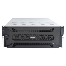 NVR 12 Megapixel (4K) / 256 canales IP / 24 Bahías de Disco Duro / 4 Puertos de Red / Soporta RAID con Hot Swap / NVR 