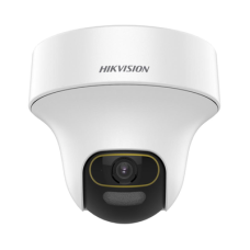 [ColorVu] Domo PT TURBOHD 2 Megapixel (1080p) / Lente 3.6 mm / Uso en Interior / Microfono Integrado / WDR 130 dB / Angulo de visión de 83° / 20 mts Luz Blanca