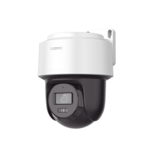 [SIN MARCA O LOGO][FlexVu] Domo PT IP 4 Megapixel / Lente 4 mm  / Dual Light (30 mts IR + 30 mts Luz Blanca)  / Autoseguimiento en Humanos / PoE / IP66 / Micrófono y Bocina Integrado / Micro SD / Incluye Montaje de Pared o Techo /