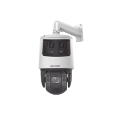 [TandemVu] PTZ IP 4 Megapixel con Cámara Panoramica 6 Megapixel / 32X Zoom / 200 mts IR / 30 mts Luz Blanca / ACUSENSE / IP66 / Alerta Audible y Luz Estroboscopica / Autoseguimiento / Hi-PoE / Alarmas I/O / Ultra Baja Iluminación / Micro SD