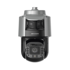 [TandemVu] Domo PTZ IP 4 Megapixel con Cámara Panoramica 180º de 6 Megapixel / 25X Zoom / 300 mts IR y 30 mts Luz Blanca / IP67 / IK10  / Autoseguimiento / Wiper / Deep learning / Entrada-Salida de Audio y Alarma / Ultra Baja Iluminació