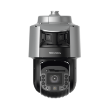 [TandemVu] Domo PTZ IP 4 Megapixel con Cámara Panoramica 180º de 6 Megapixel / 25X Zoom / 300 mts IR y 30 mts Luz Blanca / IP67 / IK10  / Autoseguimiento / Wiper / Deep learning / Entrada-Salida de Audio y Alarma / Ultra Baja Iluminació