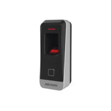 Lector esclavo MIFARE IP65 / Huella Digital / Lector de Tarjetas de Proximidad MiFare / RS-485 / Interior y Exterior / Requiere Panel de Control de Acceso Serie DS-K26 y DS-K27 Lector esclavo MIFARE IP65 / Huella Digital / Lector de Tarjetas de Proximidad MiFare / RS-485 / Interior y Exterior / Requiere Panel de Control de Acceso Serie DS-K26 y DS-K27