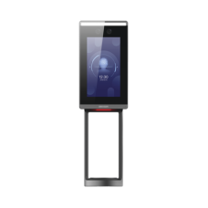 Terminal de Reconocimiento Facial Con Montaje en Poste / Camara de 2 MP Gran Angular / HIK-IA