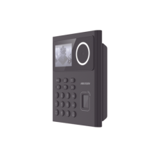Terminal Min Moe WiFi con Batería de Respaldo / Administrable por Smartphone o Nube /  Acceso y Asistencia /  Huella, Facial y Tarjetas MIFARE /  500 rostros y 1,000 Huellas y Tarjetas / Detección de Cubrebocas / HikConnect / HIK-IA