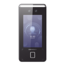 Terminal Min Moe WiFi de Reconocimiento Facial ULTRA RÁPIDO (Exterior IP65) / Hasta 1.5 mts en lectura / Soporta P2P Hik-Connect / 3,000 Usuarios /QR y Videoportero (ambientes de bajo ruido) / HIK-IA