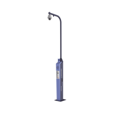 Estación de Pánico con Videollamada (Cámara de 2 Megapixel) / Sirena Integrada (Azul y Rojo) / Alarma Integrada / Protección IP65 / Montaje para Colocar PTZ