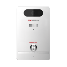 Estación de Alarma de Pánico / Cámara de 4 Megapixel / Micrófono Integrado / Exterior IP65 / Protección IK10 / PoE / 10 mts IR  / Entradas y Salidas de Alarma