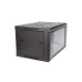 Gabinete para Montaje en Pared - Piso / Puerta de Cristal Templado / Cuerpo Fijo / 6 Unidades de Rack / 19