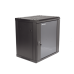 Gabinete para Montaje en Pared - Piso / Puerta de Cristal Templado / Cuerpo Fijo / 12 Unidades de Rack / 19 Gabinete para Montaje en Pared - Piso / Puerta de Cristal Templado / Cuerpo Fijo / 12 Unidades de Rack / 19