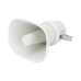 Bocina (Altavoz IP ) | Tipo Trompeta | 25 Watts | 24VCD | Exterior IP67 | Metal | Entrada de alarma | Voceo en tiempo real | Calendarización de audios | Síntesis de Voz (TTS)